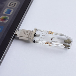 鉱石メモリ(64,128GB) ore USB memory stick 「鉱石」に記録する謎のUSBメモリ 9枚目の画像