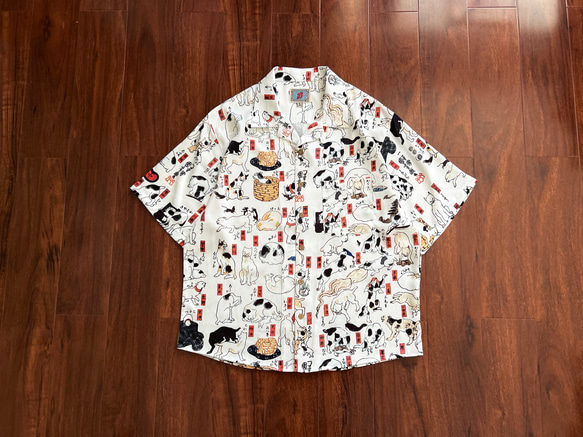歌川国芳 浮世絵猫百景 アロハシャツ Aloha shirt シャツ
