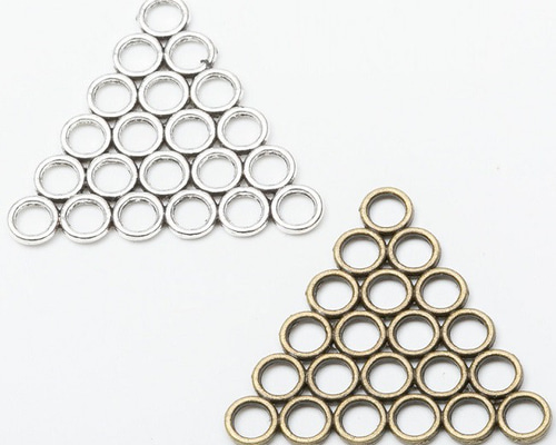 2個 チャーム パーツ 金古美 メタルチャーム アクセサリーパーツ