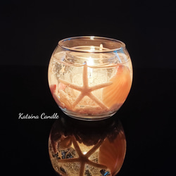 ハワイ精油 / 海のキャンドルホルダー / ～ lani kai ～ キャンドル