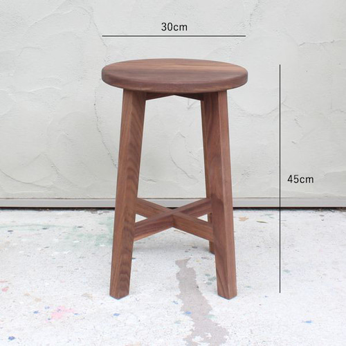 スツール 高さ45cm｜全6種類 木製 チェア 椅子 イス おしゃれ 北欧