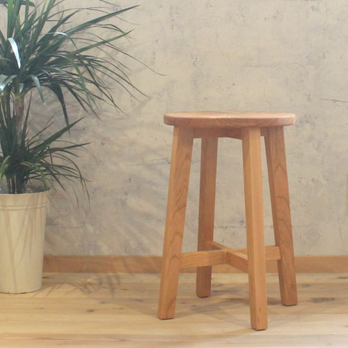 スツール 高さ45cm｜全6種類 木製 チェア 椅子 イス おしゃれ 北欧