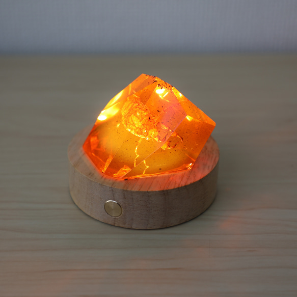 人工琥珀【蝉の抜け殻Ver】Artificial amber 2枚目の画像