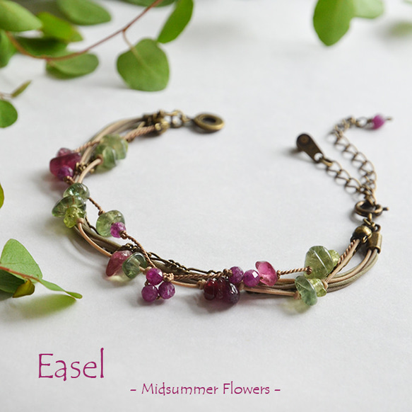 Mid-Summer Flowers2018【Bracelet of the natural stones】 第7張的照片