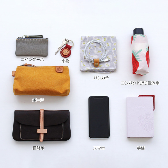 [客製化] 真皮斜背包 皮革手拿包 Hana（橄欖綠） 包郵 第17張的照片