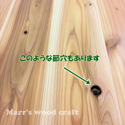 杉無垢材×アイアン ペール缶付き アウトドアテーブル