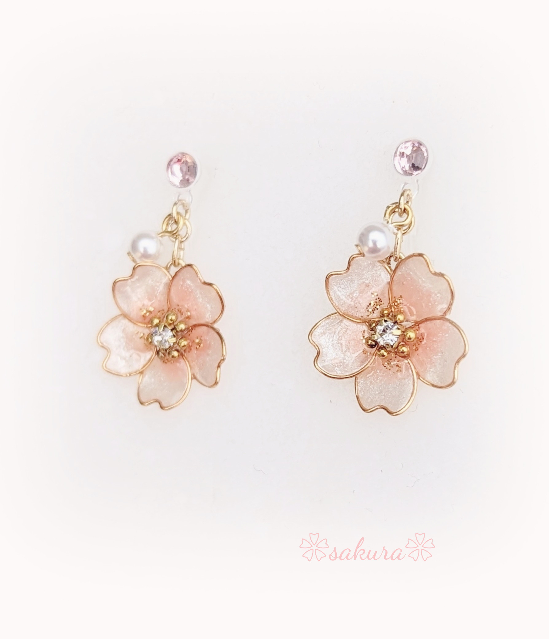 桜様おまとめ、イヤリング変更】