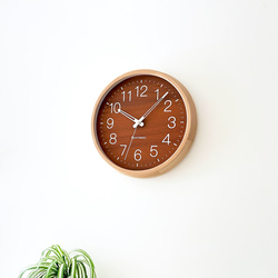 置き時計 レッドオーク 黒柿 けやき 木製時計 置時計 掛け時計