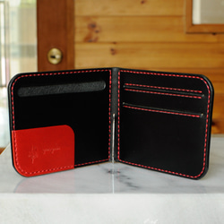 HORWEEN シェルコードバン × クロムエクセル マネークリップ