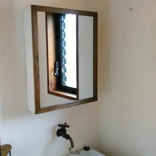 高級木製キャビネット・サイドボード 鏡台 ドレッサー 木製ミラー