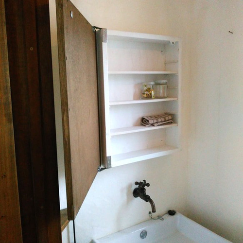 木製ミラーキャビネット（大) ドレッサー・ミラー・鏡台 takuto 通販