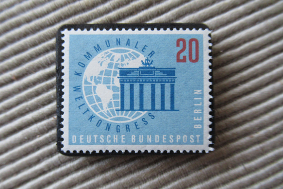德國郵票胸針3879 第1張的照片