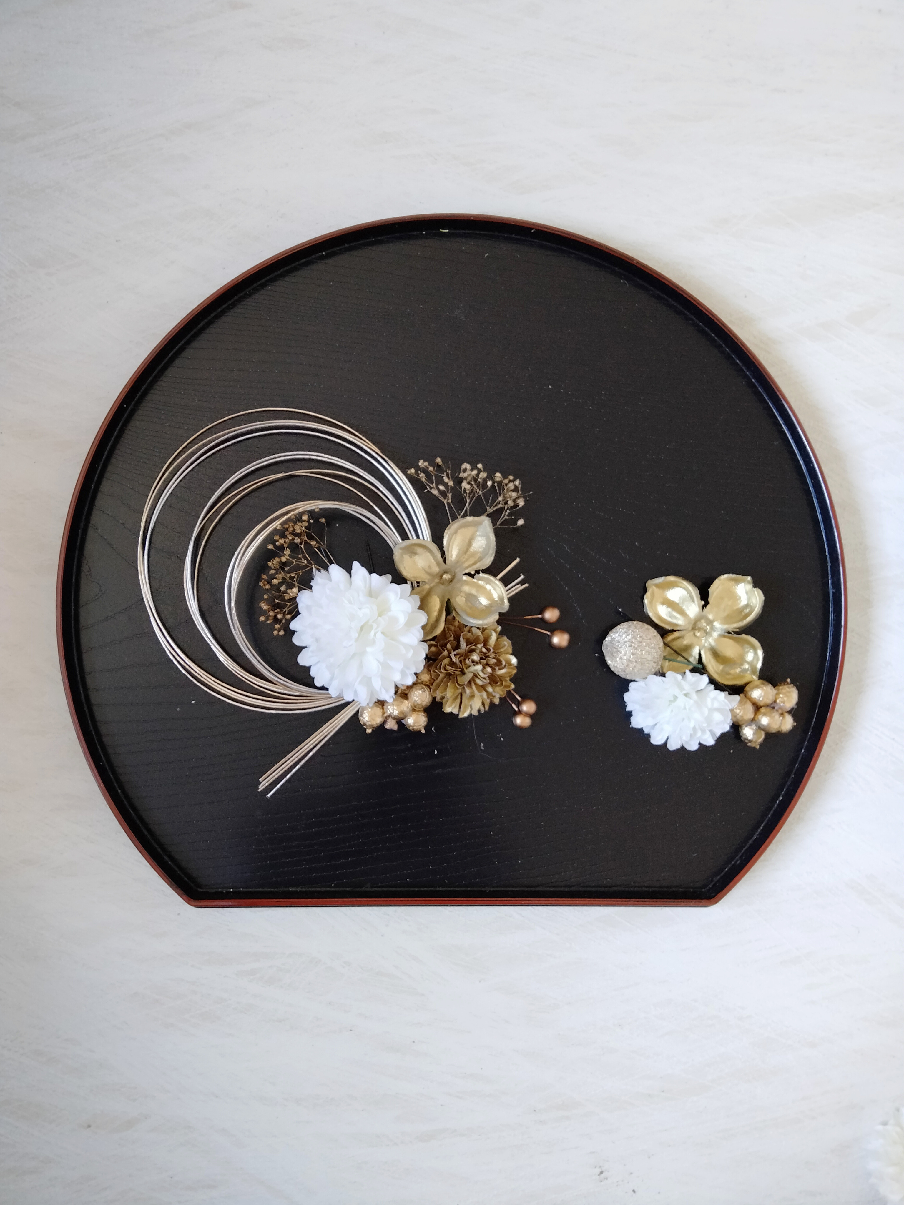 B11　水引アレンジ　ドライフラワー　小ぶりな髪飾り　七五三髪飾り　成人式髪飾り　卒業式髪飾り　結婚式髪飾り　振袖　袴