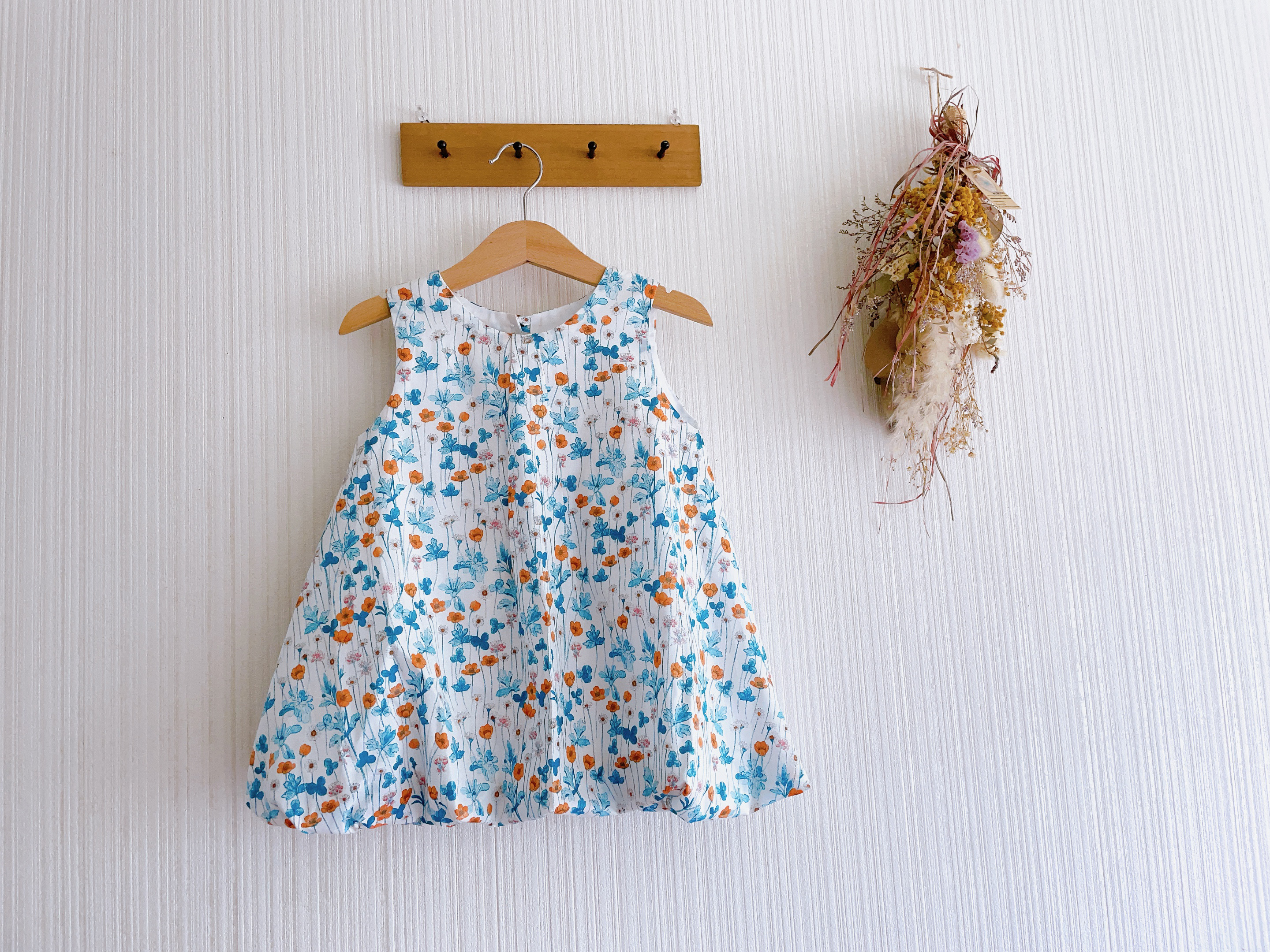 リバティ バルーンワンピース ジョセフィンズガーデン