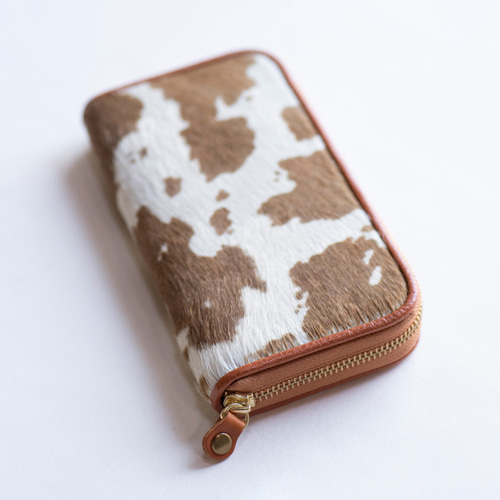 はく 新品未使用 Hecrou ハラコ 長財布 レディース 牛革 日本製 楽天