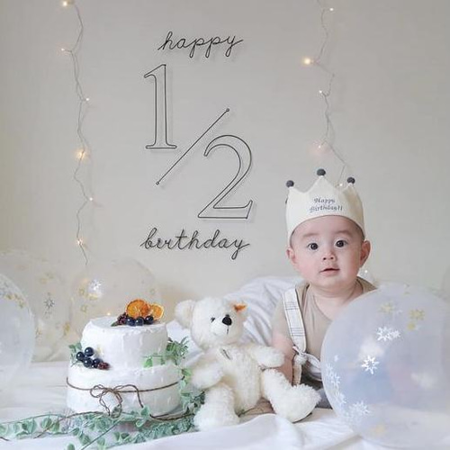 特集掲載】ハーフバースデー happy half birthday (虫ピン付属