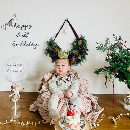 特集掲載】ハーフバースデー happy half birthday (虫ピン付属