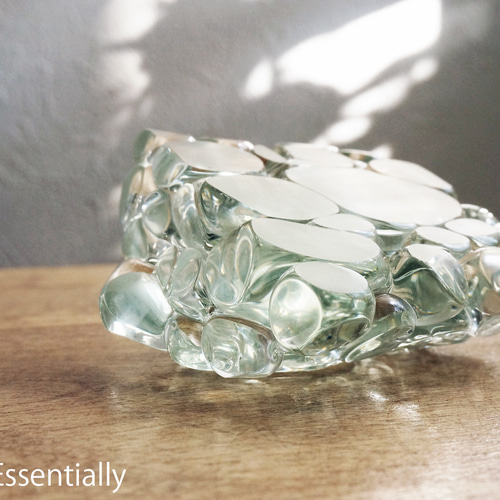 ガラス作家作品　ガラスオブジェ 藤田喬平 ガラスオブジェ 「虹彩」 - CRAFTS DESIGN