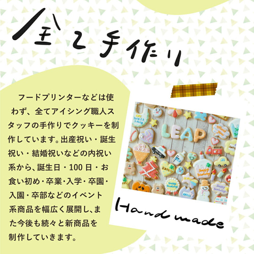 【受注製作】まるでアイシングクッキー？ フェルトのバースデープレート 受注製作】まるでアイシングクッキー？ フェルトのバースデー