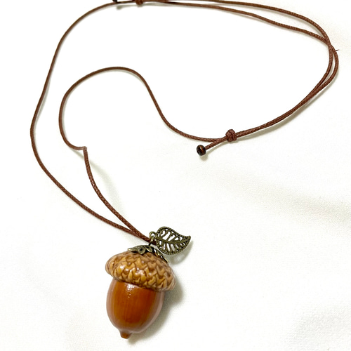 森のどんぐりネックレス ネックレス・ペンダント totori 通販 6104095