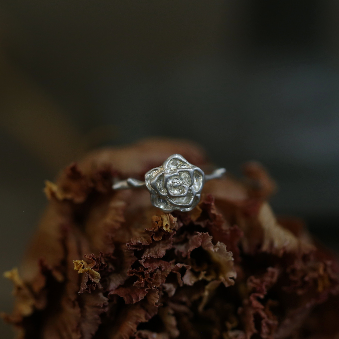 ローズピンキーリング