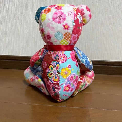 和風 鮮やかテディベア ぬいぐるみ Jon&Mi-ko 通販 6108773 和風 鮮やかテディベア ぬいぐるみ Jon&Mi-ko 通販 6108773