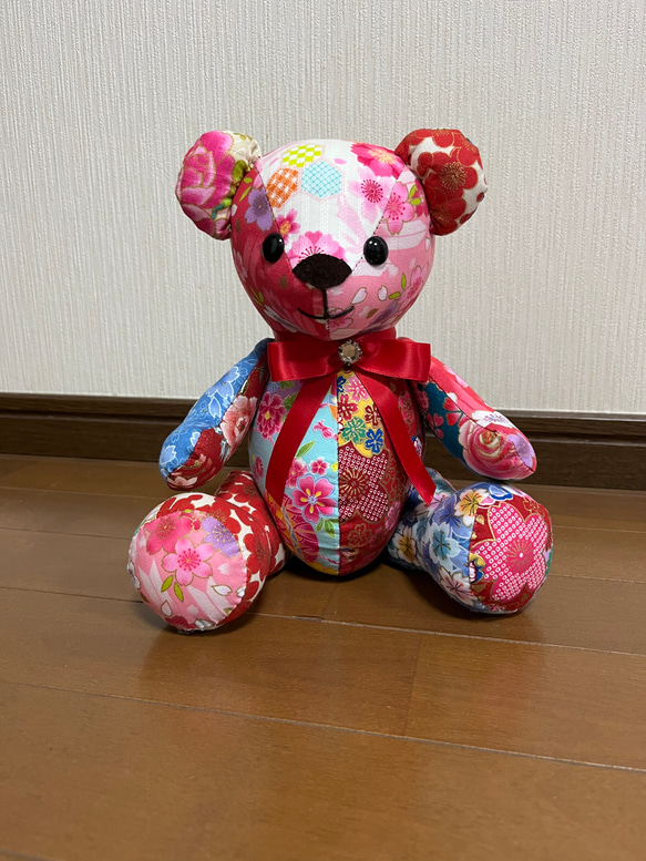 Teddy Bear】Free Pattern - Small Teddy Bear that Fits