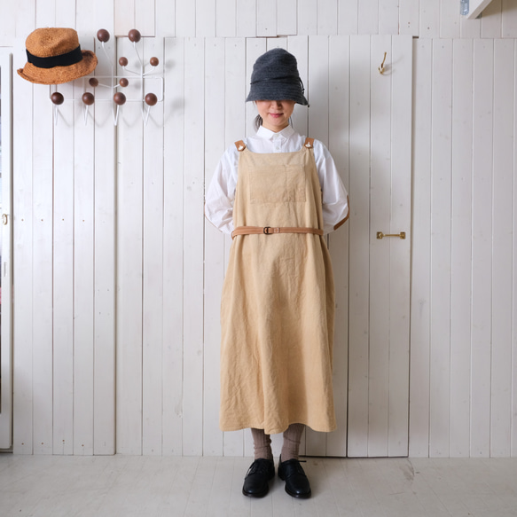 corduroy one-piece　“ 2tone rough 1piece  ” 第5張的照片