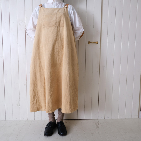 corduroy one-piece　“ 2tone rough 1piece  ” 第4張的照片