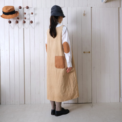 corduroy one-piece　“ 2tone rough 1piece  ” 第2張的照片