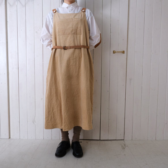 corduroy one-piece　“ 2tone rough 1piece  ” 第6張的照片