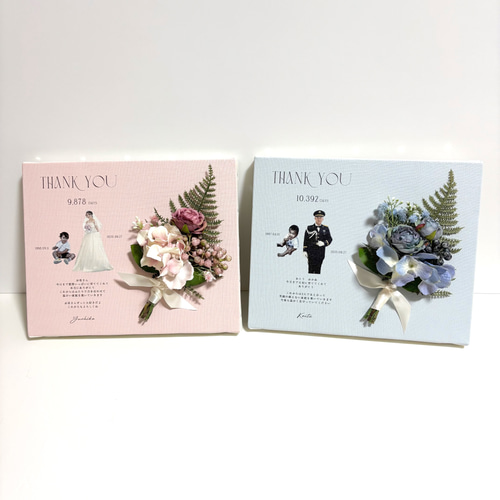 子育て感謝状 両親感謝状 両親贈呈品 記念品 プレゼント キャンバス