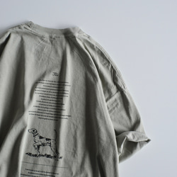ヴィンテージライクTシャツ / sheep dog / サンドカーキ 1枚目の画像