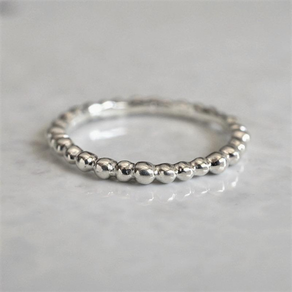 Small seed ring [R010SV] 2枚目の画像