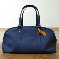   ボストンバッグ ネイビー　タグ付き新品　＃052 帆布ボストンバッグ BS-1 ダークネイビー ボストンバッグ BraveryField