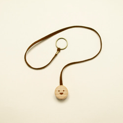 ブックマーク・スマイル　A5サイズ用　ブラウン 1枚目の画像