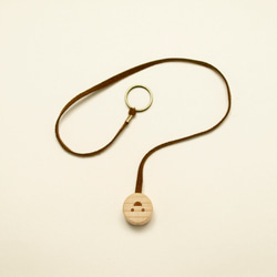 ブックマーク・スマイル　A5サイズ用　ブラウン 2枚目の画像