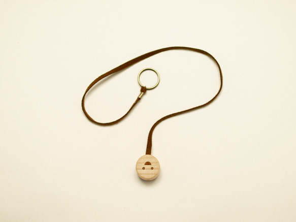 ブックマーク・スマイル　A5サイズ用　ブラウン 2枚目の画像