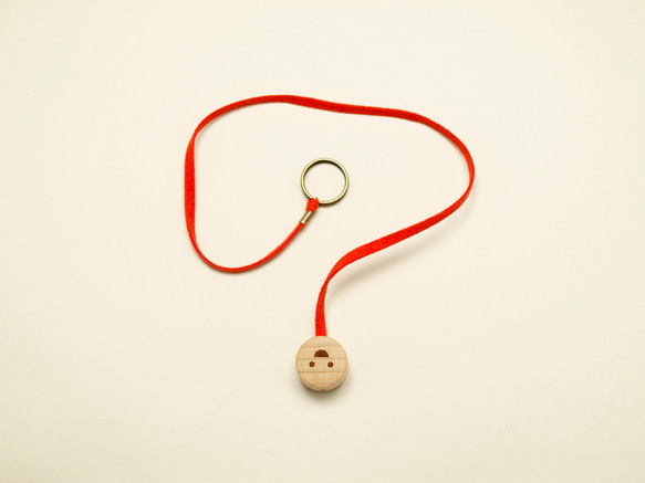 ブックマーク・スマイル　A5サイズ用　レッド 2枚目の画像