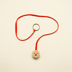 ブックマーク・スマイル　A5サイズ用　レッド 1枚目の画像