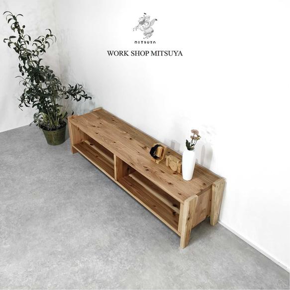 天然杉の無垢ボードw120（テレビボード/ローボード/テレビ台） 天然杉の無垢ボードw120（テレビボード/ローボード/テレビ台） O1674860155(12870円)