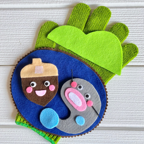 手袋シアター☆どんぐりころころ おもちゃ・人形 aoma 通販 6173389