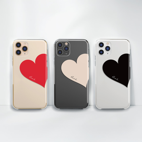 Big Heart♡ iPhoneケース クリアケース スマホケース ハート