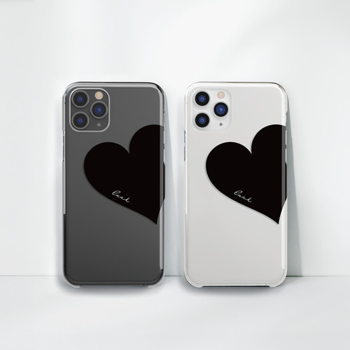 ケースティファイ　iPhone16 Heart ブラック 新品未使用 新品 iPhone16用ケース ストラップ付き ブラック ハート 蝶 かわいい
