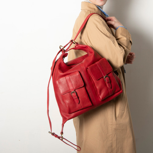 楽天市場】リュック パイソンの通販 美品✨イビサ リアルパイソン 2way