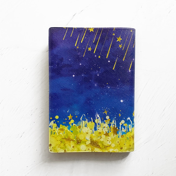 星降る夜 ブックカバー・手帳カバー（A6）ほぼ日手帳カバー