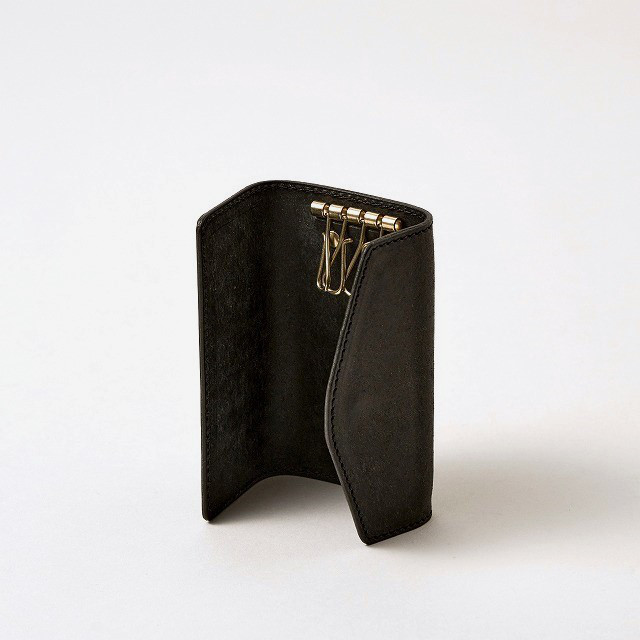 Key Case / BLACK *レザーキーケース*プエブロ