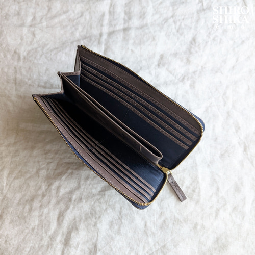 はなはなはち　長財布　やりくり財布　ハンドメイド 楽天市場】長財布 L字ファスナー Arukan コルドバ ボタニカル柄