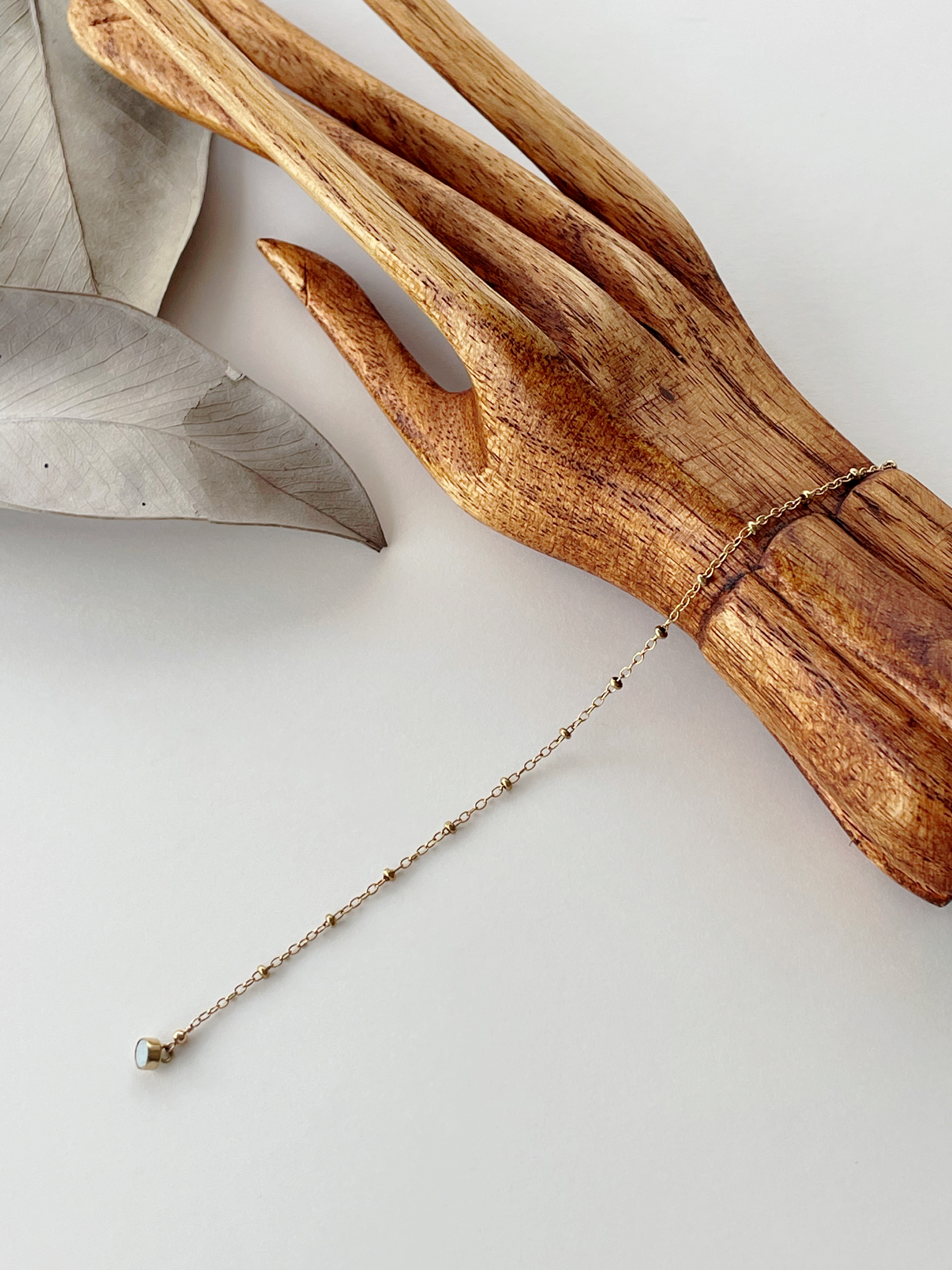 14kgf ドットチェーンブレスレット