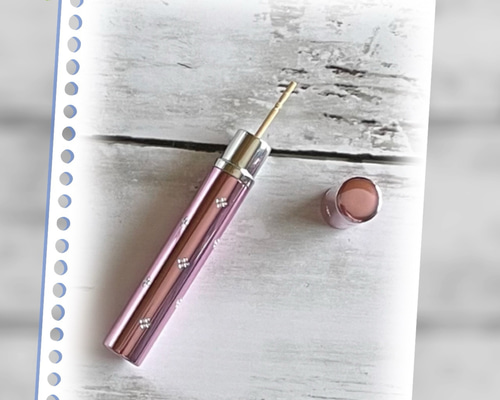 携帯つまようじケース／ピンク／ポーチに入る 携帯用 爪楊枝入れ